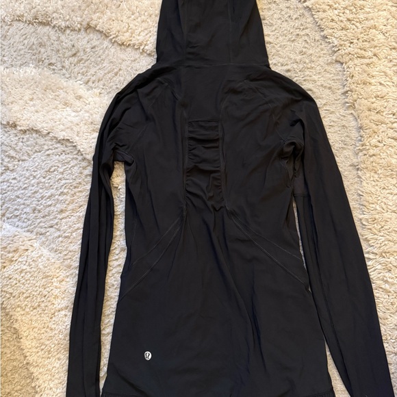 lululemon athletica Black Hooded Sweatshirt - Picture 3 of 4